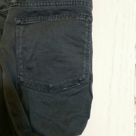 **SALE**J CREW FACTORY navy sateen skinny pants 26 - Picture 7 of 8